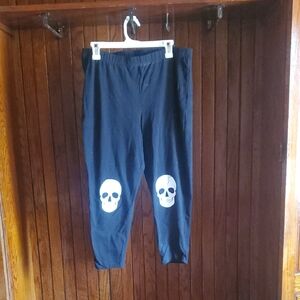 TORRID Black Skull Print Leggings